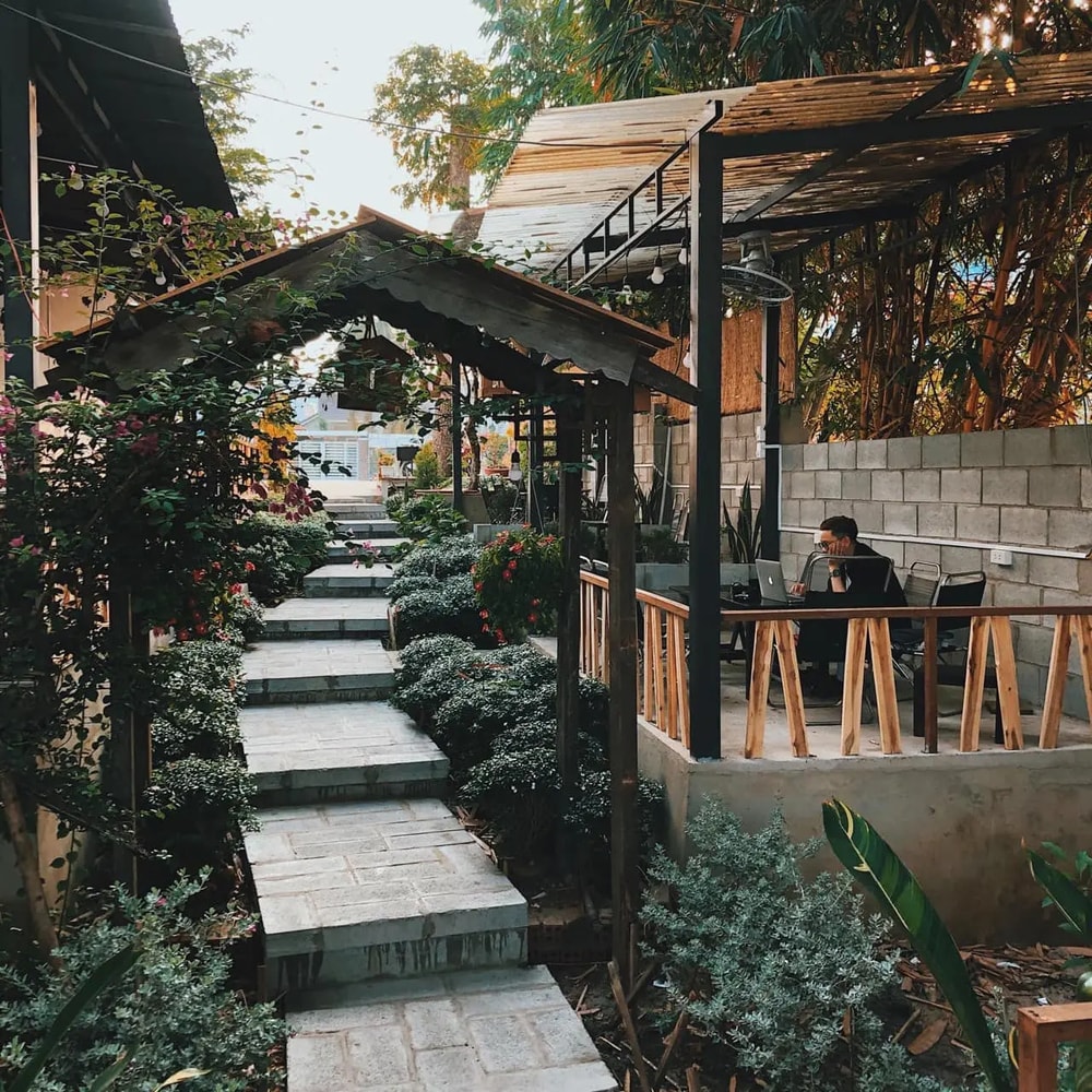 Tây Ninh có không ít quán cà phê bài trí đẹp mắt